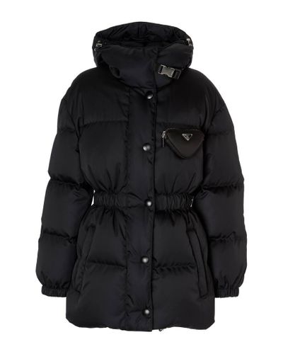 Prada Re-Nylon Jacke - Schwarz