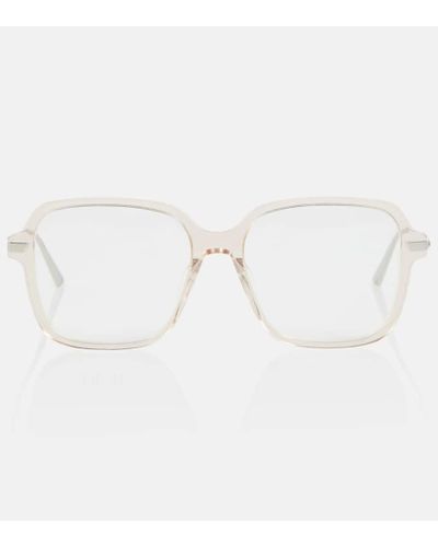 Dior Eckige Brille GemDiorO S5I - Natur
