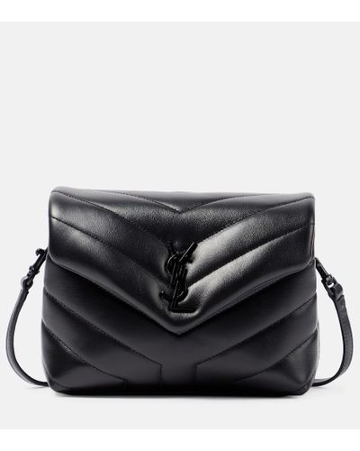 Saint Laurent MONOGRAMME TASCHE LOULOU - Schwarz