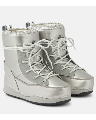 Bogner Schneestiefel La Plagne aus Lederimitat - Grau