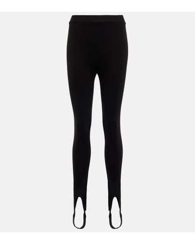 Velvet Vixen Ponte Stirrup leggings - Black