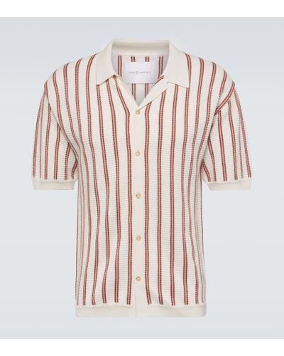 King & Tuckfield Striped Wool Shirt - Multicolor