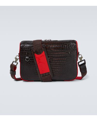 Christian Louboutin Sac Ruisbuddy en cuir - Rouge