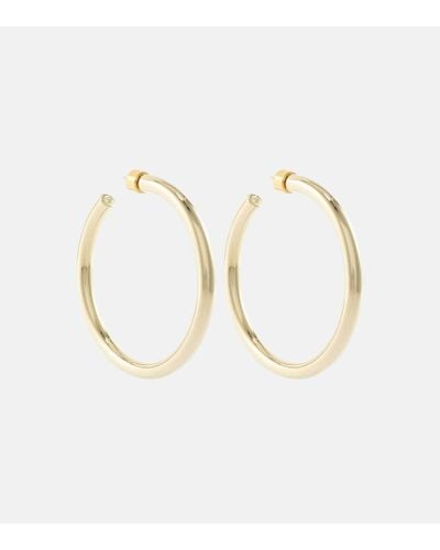 Jennifer Fisher Natasha 14kt Gold-plated Hoop Earrings - Metallic