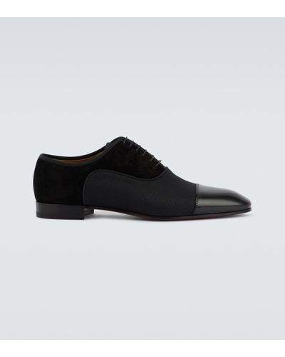 Christian Louboutin Greggo Derby Shoes - Black