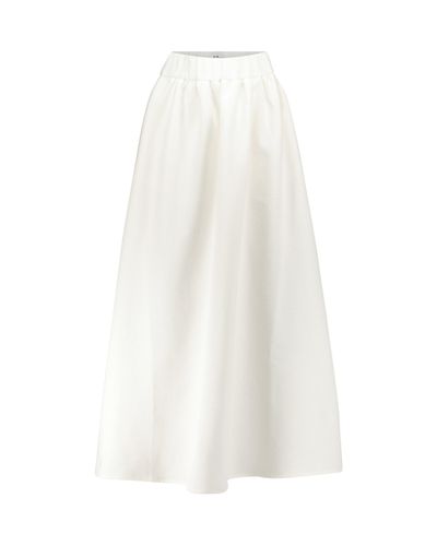 Sir. The Label Yves Cotton-blend Maxi Skirt - White