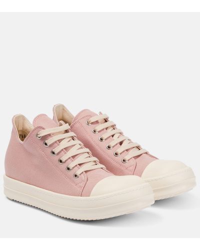 Rick Owens Low Sneakers - Pink