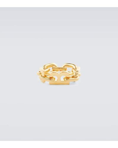 Balenciaga Ring B Chain in Gold - Mettallic