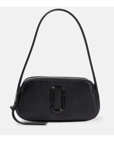 Marc Jacobs Bolso al hombro The Slingshot de piel - Negro