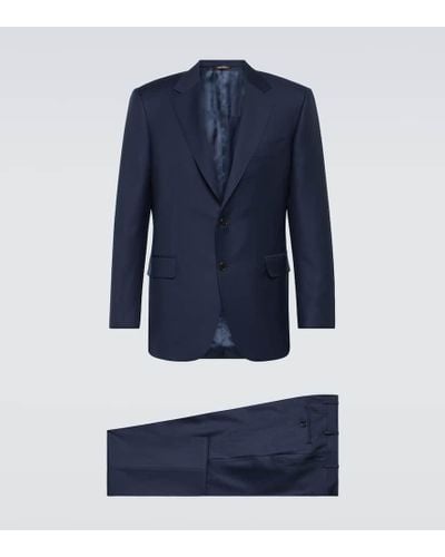 Canali Wool Suit - Blue
