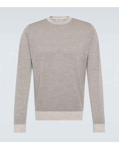 John Smedley 15.singular Wool Sweater - Gray