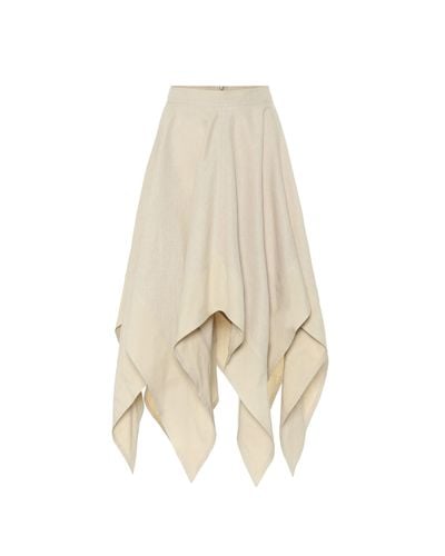 Loewe Paula's Ibiza Cotton Skirt - White