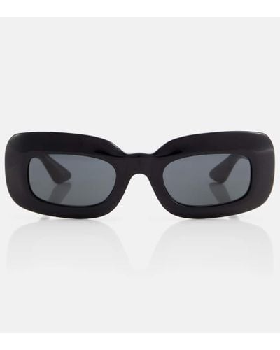 Khaite X Oliver Peoples 1966c Rectangular Sunglasses - Black