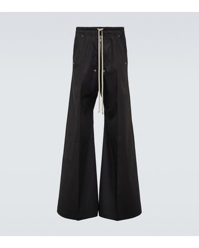 Rick Owens Bela Embellished Wide-leg Trousers - Black