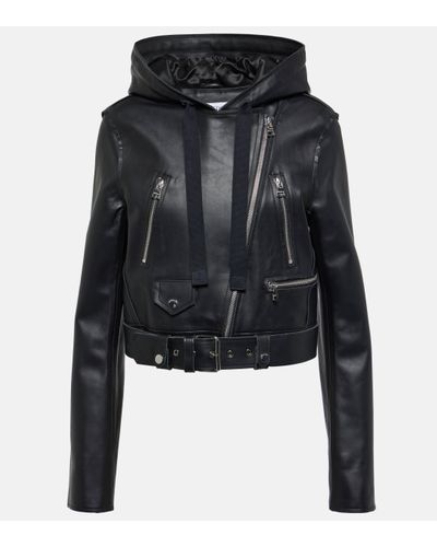 JW Anderson Leather Jacket - Black