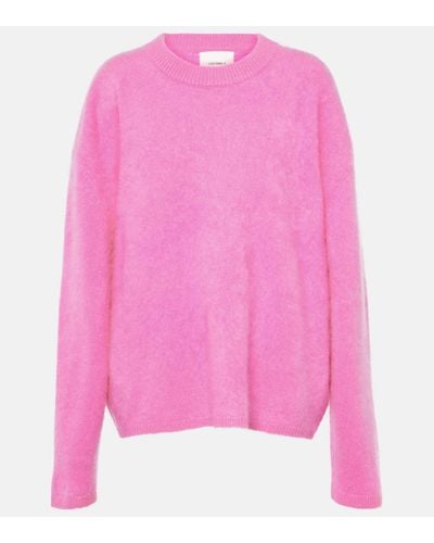 Lisa Yang Natalia Oversized Cashmere Jumper - Pink