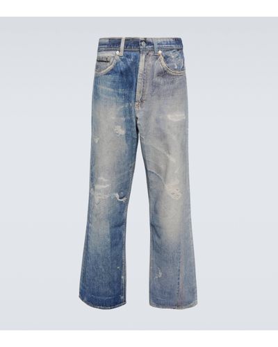 Our Legacy Third Cut Wide-leg Jeans - Blue