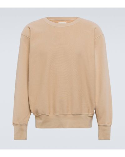 Les Tien Cotton Jersey Sweatshirt - Natural