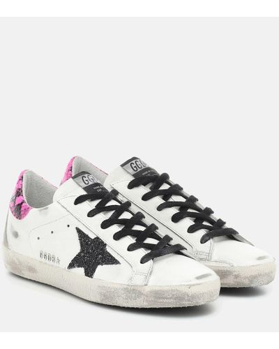 Golden Goose Sneakers Super-Star aus Leder - Weiß