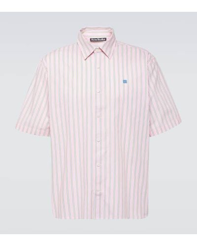 Acne Studios Hemd aus Baumwolle - Pink