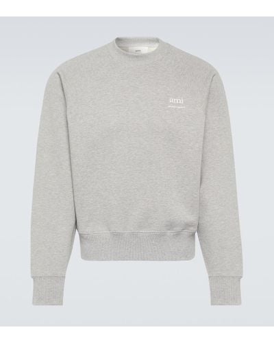 Ami Paris Sweatshirt aus Baumwolle - Grau