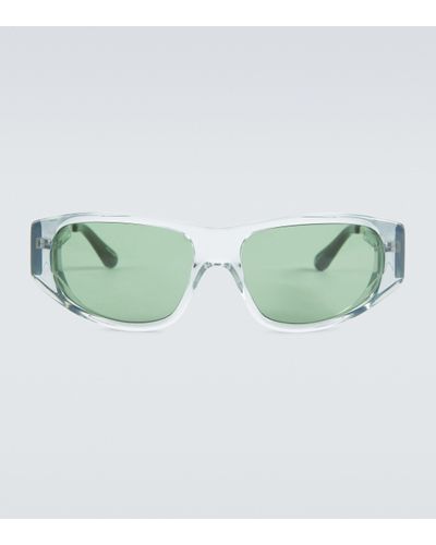 Dries Van Noten Sonnenbrille aus Metall und Acetat - Grau