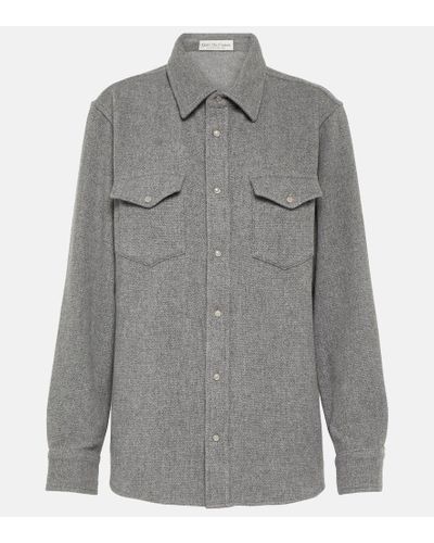 God's True Cashmere Cashmere Shirt - Gray
