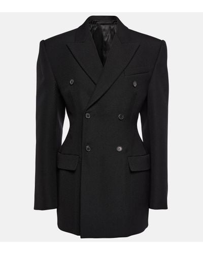 Wardrobe NYC Wool Blazer - Black