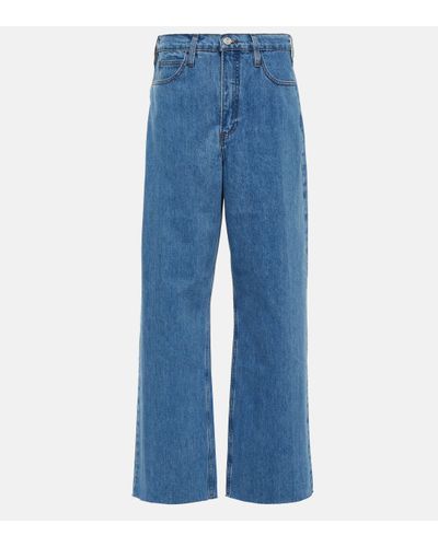 FRAME Le High 'n' Tight Wide-leg Jeans - Blue