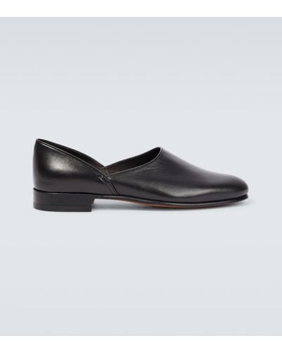 Bode House Shoe Leather Loafers - Black