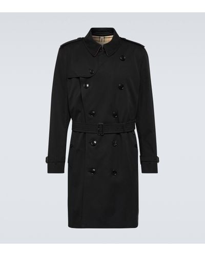 Burberry Trench-coat Kensington en coton - Noir