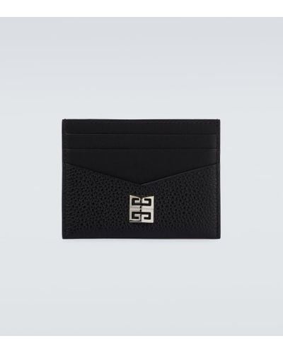 Givenchy Kartenetui 4G aus Leder - Schwarz