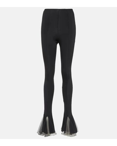Nensi Dojaka High-rise leggings - Black