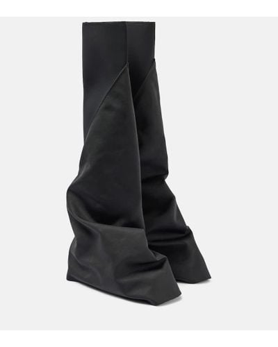 Rick Owens Drkshdw Fetish Knee-high Boots - Black