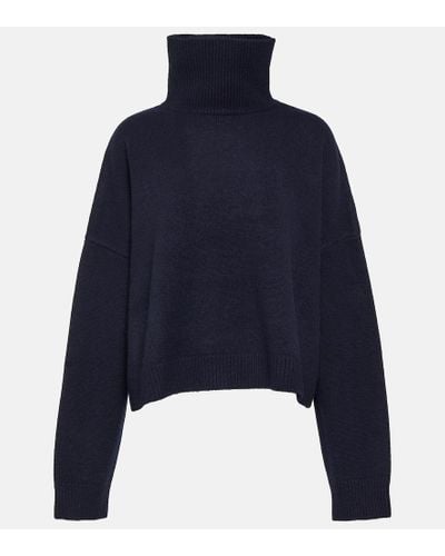 The Row Ezio Wool And Cashmere Sweater - Blue