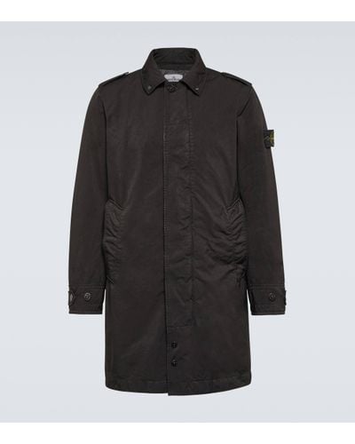 Stone Island David-tc Compass Parka - Black