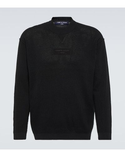 Comme des Garçons Cotton Sweater - Black