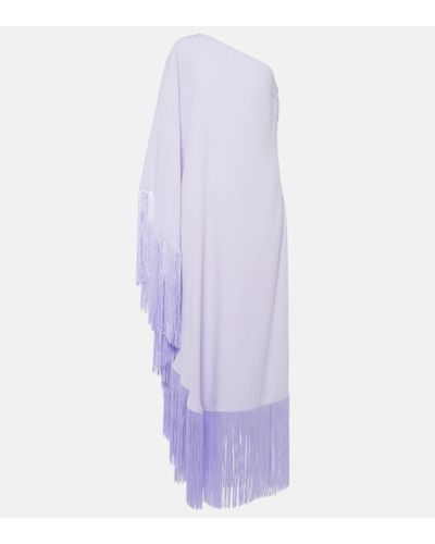 ‎Taller Marmo Robe longue Spritz en crepe - Violet