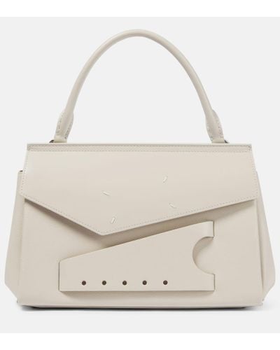Maison Margiela Leather Shoulder Bag - White