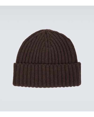 The Row Dibbo Cashmere Beanie - Brown