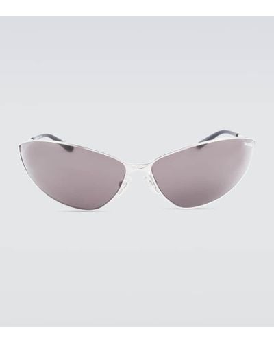 Balenciaga Cat-Eye-Sonnenbrille Razor - Pink