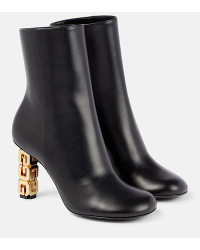 Givenchy Ankle Boots G Cube aus Leder - Schwarz