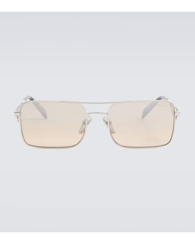 Prada Gafas de sol A52S rectangulares - Neutro