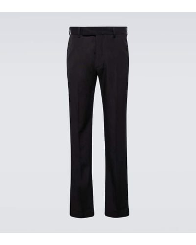 Jacquemus Pantalones Le Pantalon Feijoa de lana - Negro