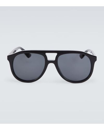 Gucci Aviator-Sonnenbrille - Blau