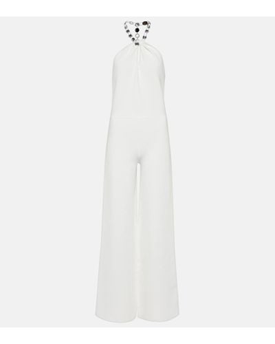 Galvan London Combi-pantalon Globe Cleopatra - Blanc