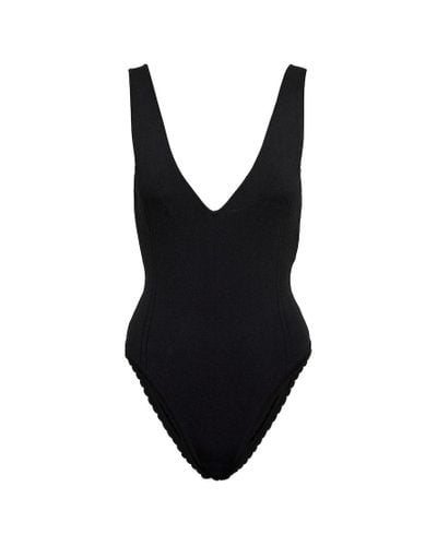 Victoria Beckham V-neck Bodysuit - Black