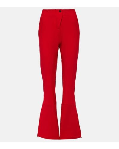 Fusalp Pantalones de esqui Tipi con fuseau - Rojo