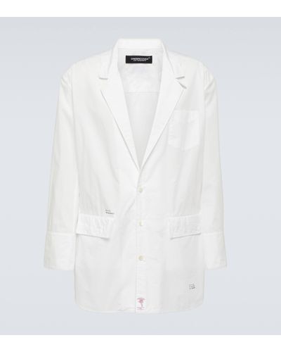 Undercover Cotton Overshirt - White