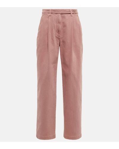Brunello Cucinelli High-rise Straight Jeans - Pink